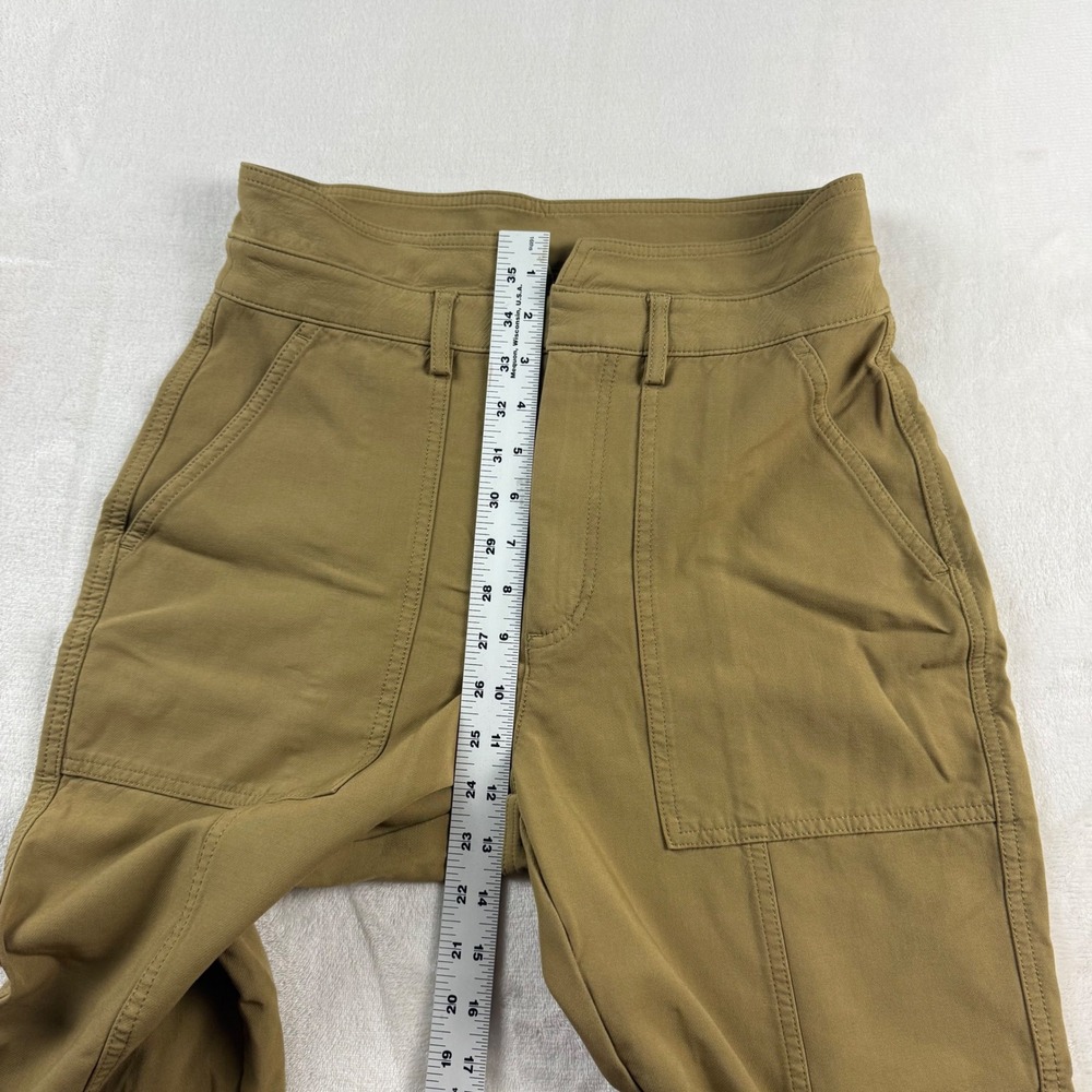 Banana Republic Utility Pants Womens 6 Brown Contemporary Neutral NO BELT - Picture 10 of 12